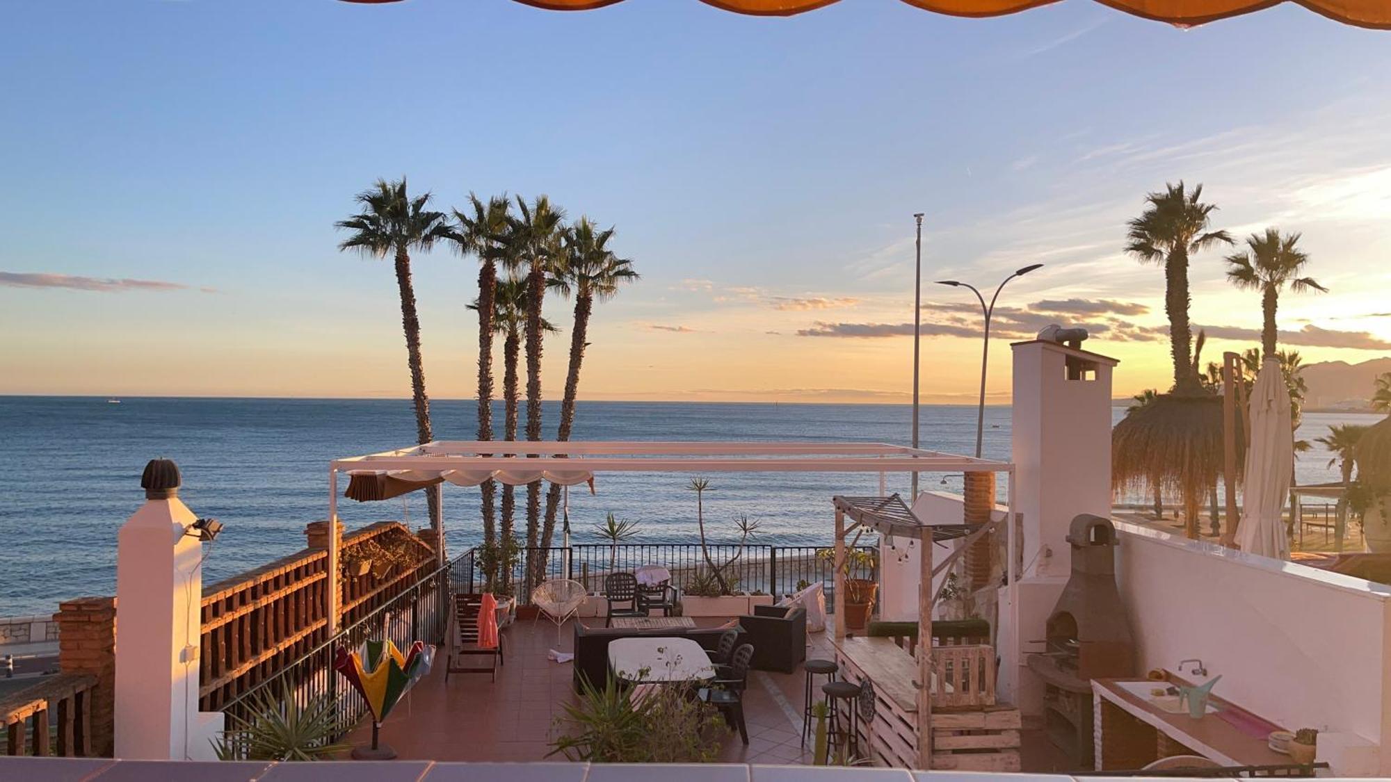 Sunset Ocean View In Malaga Beach Extérieur photo